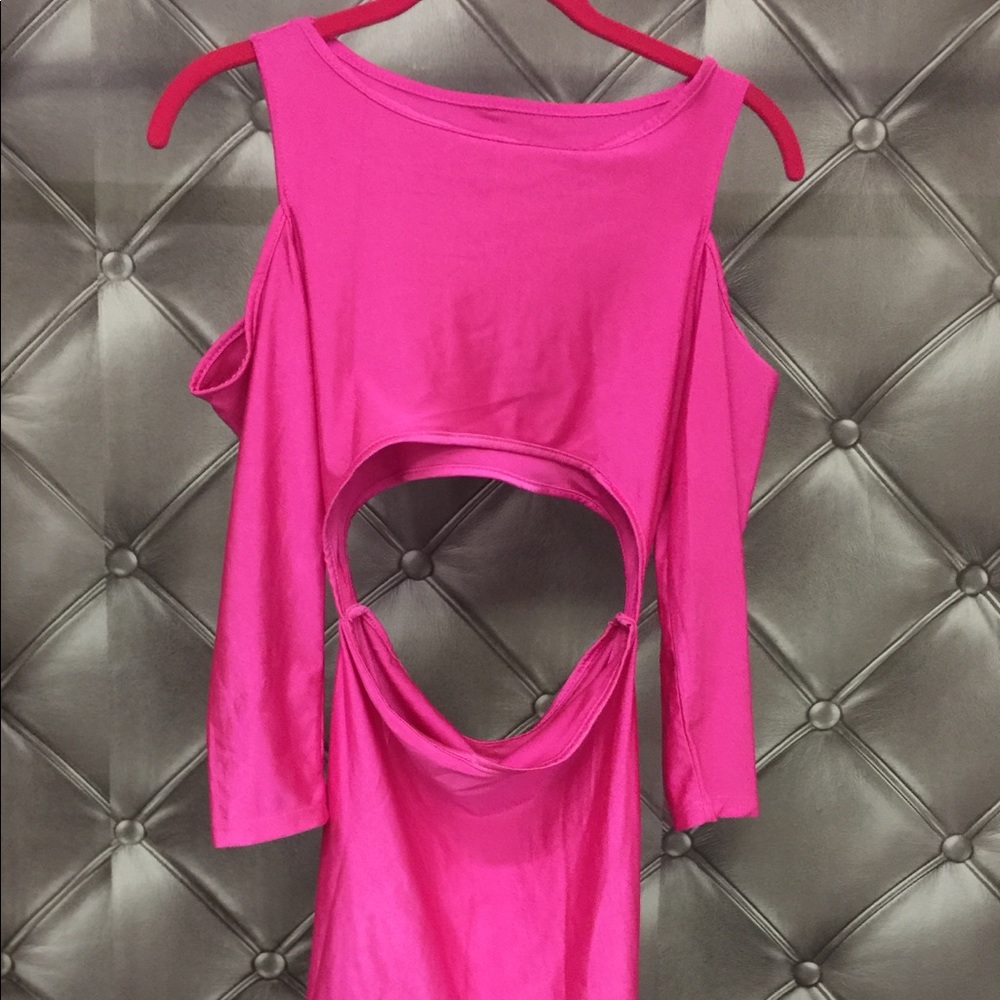 Pink dress